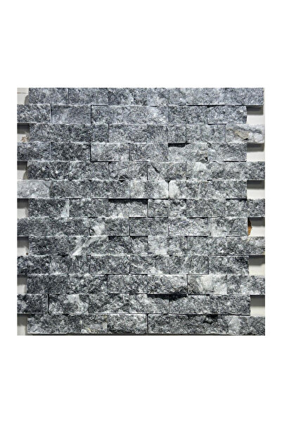 izmiryapımarket Duvar Dekor Taş- Fileli Patlatma Taş - Doğal Taş 2.5x5 cm ( 1...