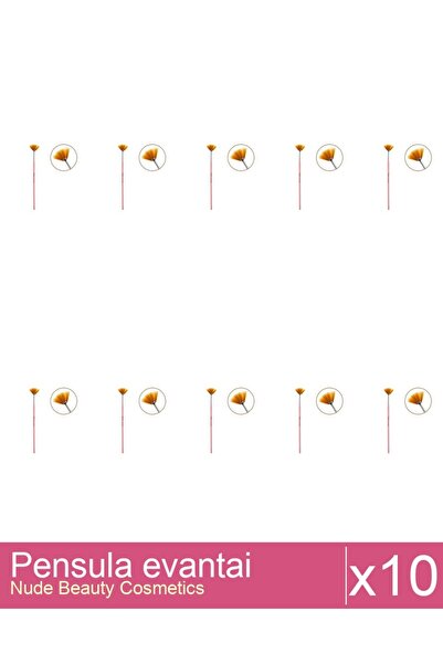 Makeup Set of 10 fan brushes
