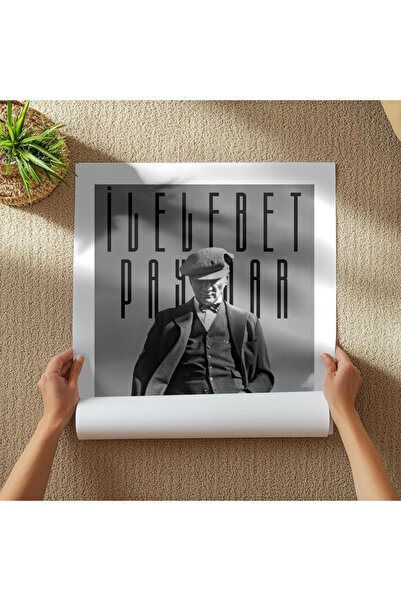 Pixaflair - İlelebet Payidar - Mustafa Kemal Atatürk - Çerçevesiz Poster