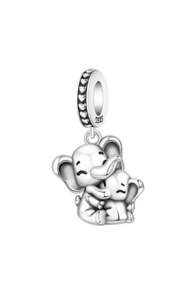 choice2 OTC1437 MISEFF S925 Sterling Silver Charm Cute Animals Elephant Bead ...