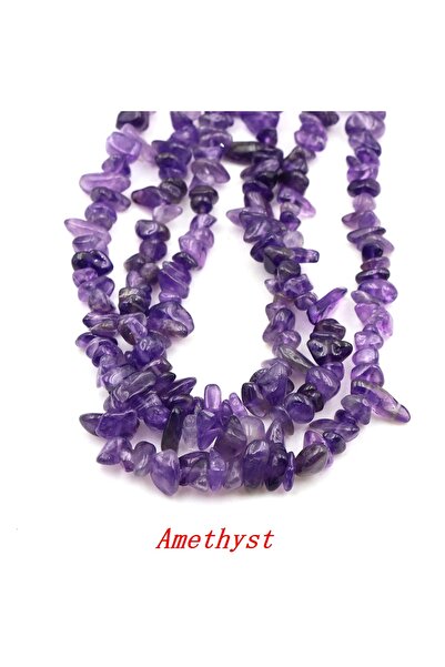 Choice56 5-8mm 16inches Amethyst 5-8mm Natural Irregular Amethyst Stone Beads...