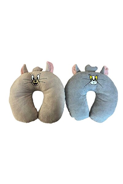 elifim home Çocuk Yolcu Yastıgı Tom ve Jerry 35x35 2 adet