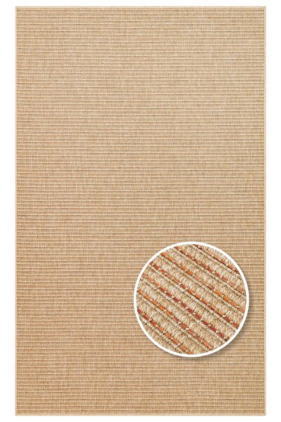 halinet Halı.Net Beige Modern Washable Non-Slip Living Room Carpet Eco-Ventur...