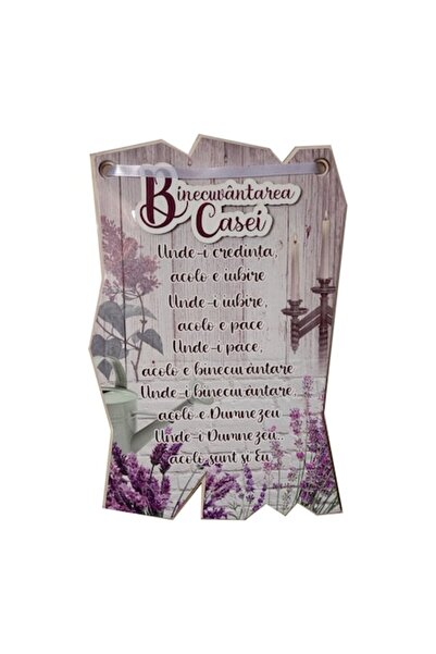 OEM Decorative Plaque, Blessing of the Home