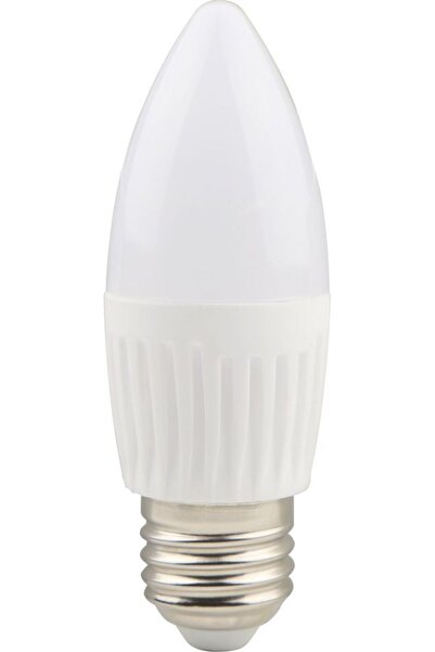 DELIGHT Bec LED lumanare cu baza din ceramica, model C37, 9W=75W, 2700K, lumi...