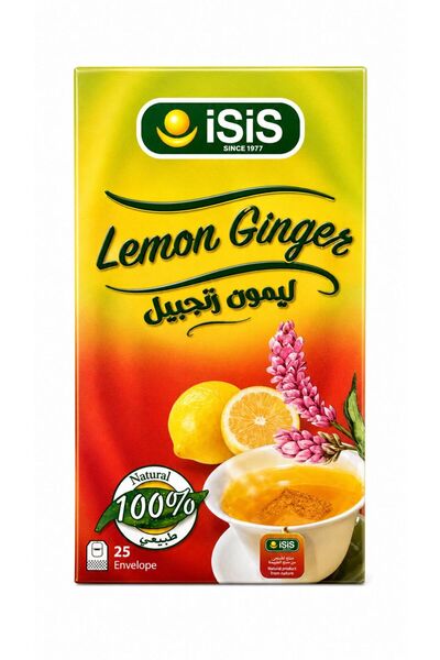 ISIS Lemon and Ginger Herbal Tea