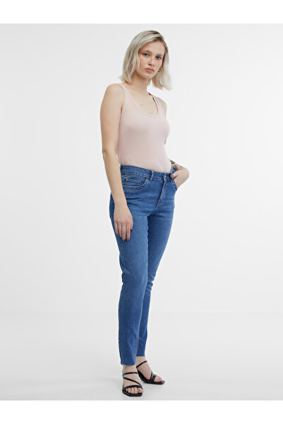 ORSAY Blugi skinny de damă albaștri