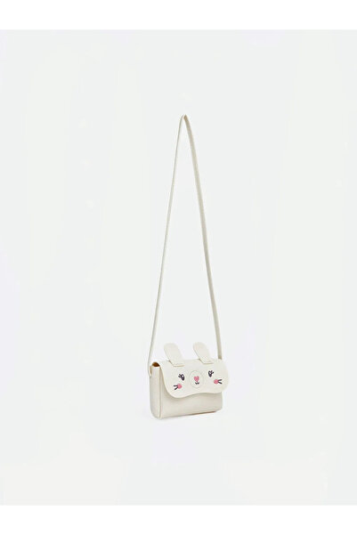 LC Waikiki Baby Girl Shoulder Bag with White Animal Figures