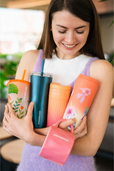 Starbucks Ahududu Rengi Porselen Mug Kupa 355ml