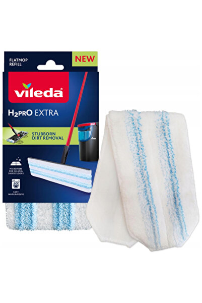 Vileda H2Pro Extra Stubborn Dirt Removal Flat Mop Refill Pad