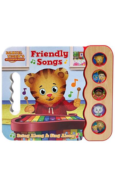 Cottage Door Press Daniel Tiger Friendly Songs (5-Button Song Book)