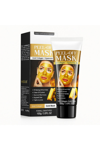 SADOER Gold Mască Aurie cu Colagen și Acid Hialuronic 120g pentru Fermitate, ...