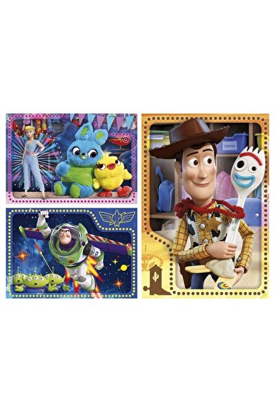 Toy Story Puzzle Disney , 3 x 48 piese , 32x22cm