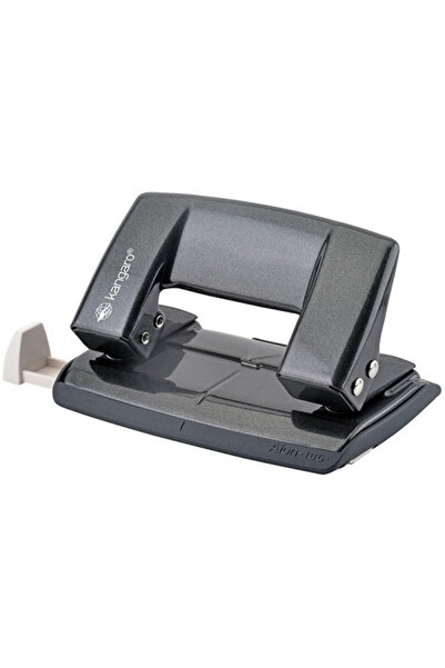 Kangaro Metal hole punch 10 sheets, Aion 10G/S - metallic anthracite grey