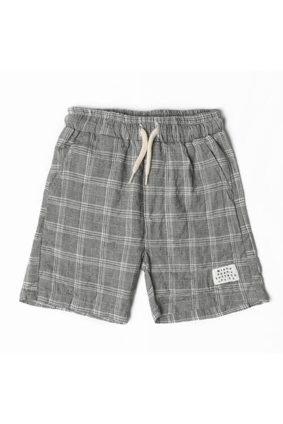 NANİCA Boy's Plaid Patterned Shorts 1-5 Years 122206
