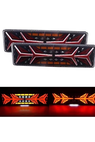 Led Light Alex Set de 2 lămpi LED pentru camion/remorcă/vehicul utilitar cu s...