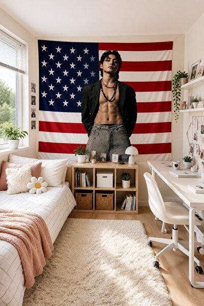 Vendini Bts - Jungkook Wall Covering Wall Tapestry