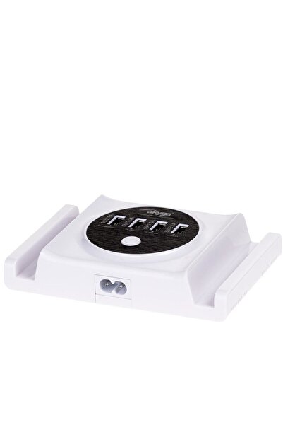 Akyga Adaptor/Suport universal pentru tabletă AK-TB-05 5V/6A 30W DC 4 x USB