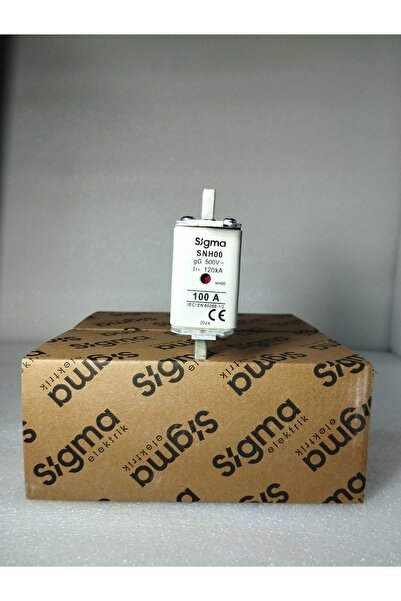 SNH00I0100 Çift Göstergeli Bıçaklı Sigorta 100A 120 Ka
