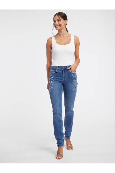 ORSAY Blue women's slim fit jeans