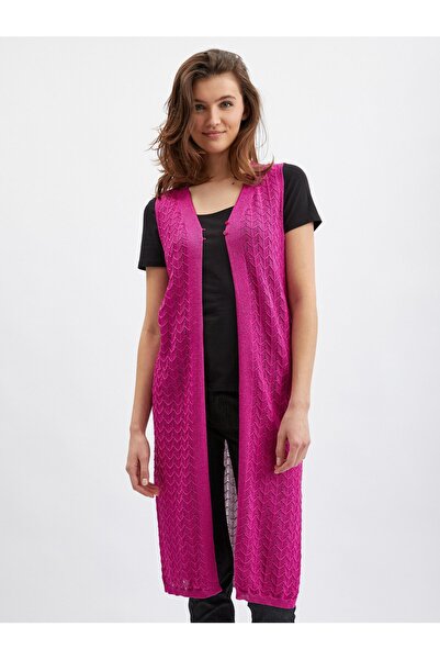 ORSAY Pink women's sleeveless cardigan