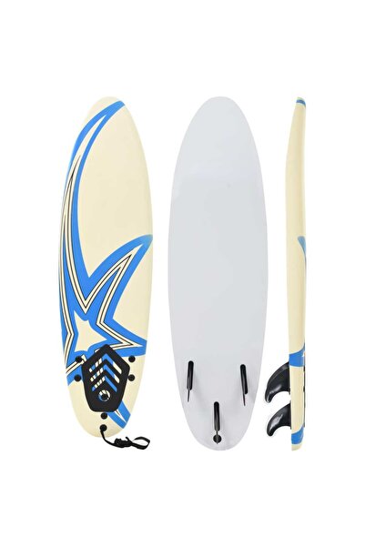 vidaxl Surfboard, 170 cm, star pattern