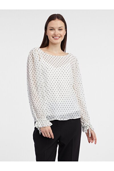 ORSAY White women's polka dot blouse