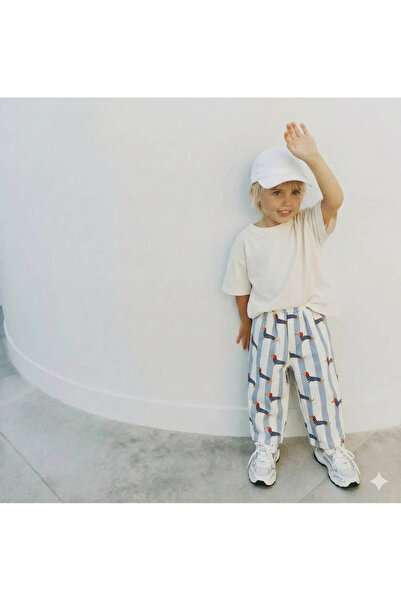 Laciel Prs La'Ciel Paris Dog Balloon Jeans White Oversized T-Shirt Top and Bo...