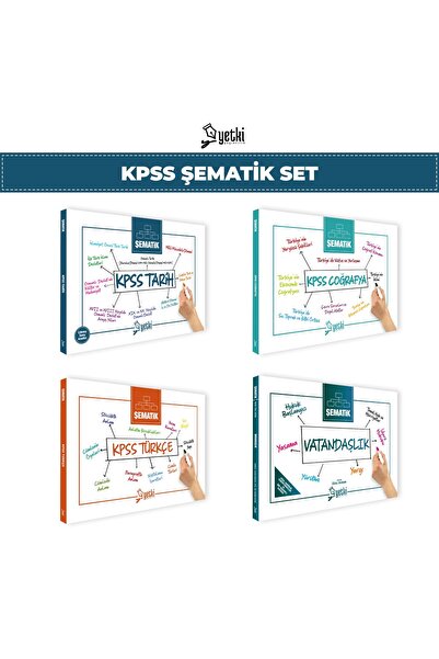 Yetki Yayıncılık KPSS ŞEMATİK SET 2026