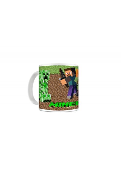 MINECRAFT Cana Steve & Alex Fight With Creeper , 330ml , mug67