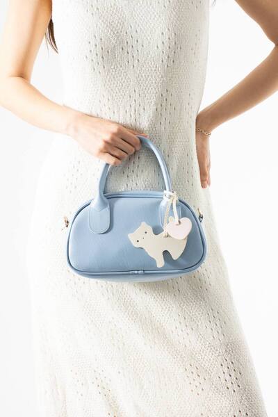 WİKİDAYS.S MODA TRENDİ حقيبة يد صغيرة بتصميم أنيق مع إكسسوارات على شكل قطة - ...