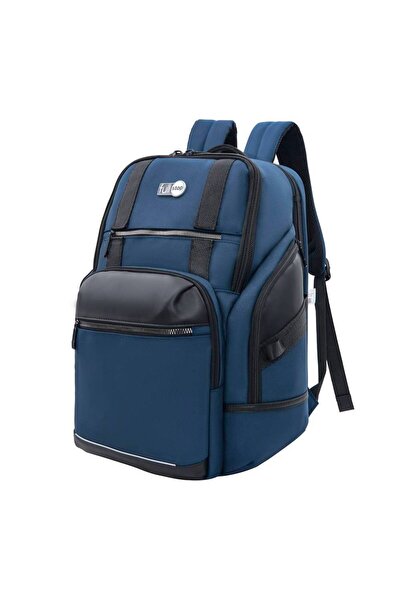 FULL STOP Kcsbf25 150340 F25Cc2B-3159 Vl Stop Shnata Backpack 18 Inch Blue Le...