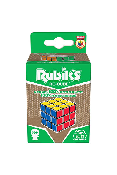 RUBIK CUB 3X3 FABRICAT DIN PLASTIC RECICLAT