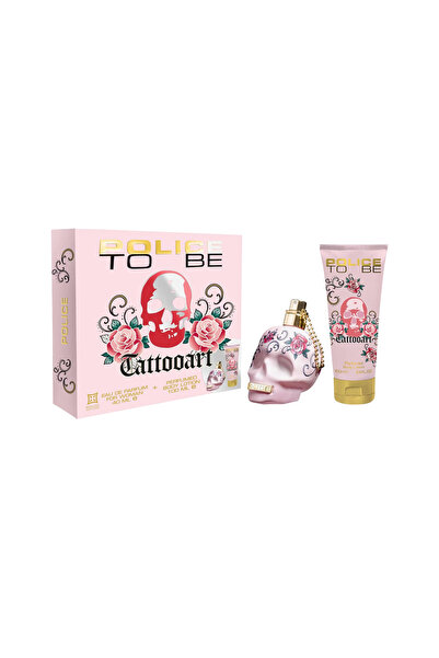 Police Set Police: To Be Tattooart, Eau De Parfum, For Women, 40 ml + To Be T...