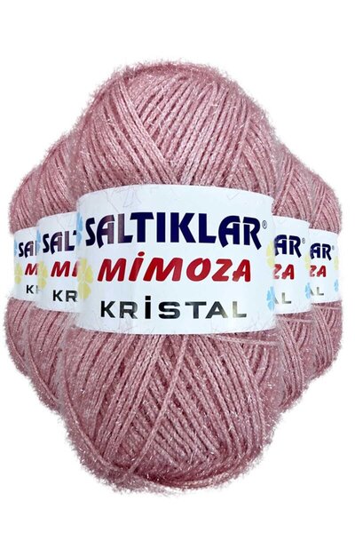 Royaleks Group 5 Pieces Mimosa Crystal Glittering Shawl Booties Vest Thread 38
