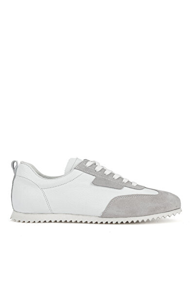 Ziya , Men's Genuine Leather Sneaker 1611026Z441 White