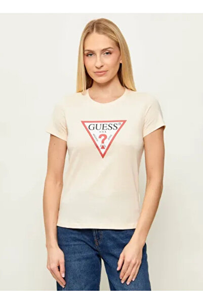 Guess Γυναικείο T-shirt W1YI1BI3Z14 Πορτοκαλί