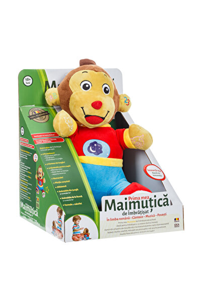 Zumzeria Educational Toy Monkey with 9 Activities Speaks Romanian - Idea