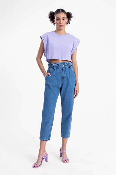 BSL Baggy Denim Pantolon