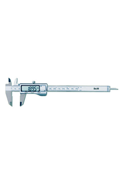 Maier DWMeasuring شاشة LCD كبيرة الحجم، عدادات قياس رقمية ذات هيكل معدني 0…15...