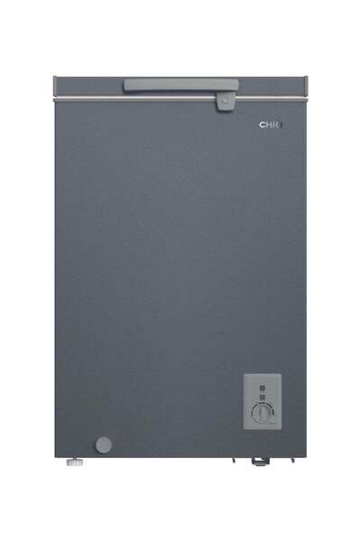 CHİQ Chest Freezer, 99 Liters, 3.5 Cu.Ft, Dark Gray - CCF131W