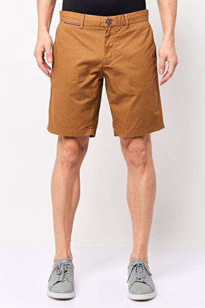 Tommy Hilfiger Men Solid Chino Shorts, Desert Khaki
