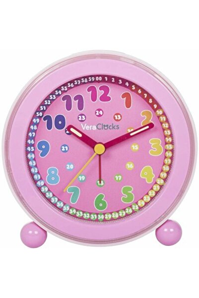 Merco Silent analog desk clock for children, VeraClocks Children, for learnin...