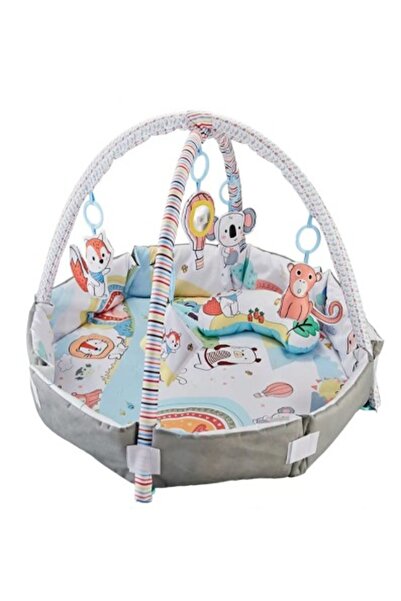 Little Learners سجادة لعب بيبي أوفال أوتباك فريندز مع ألعاب