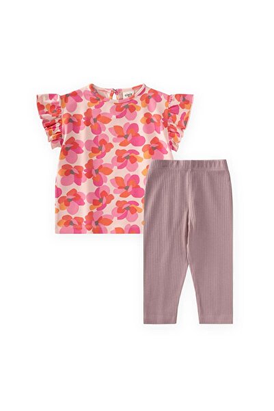 Cigit Set majica za decu od 1 do 8 godina, puder roze