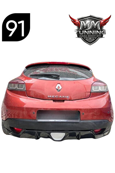 MMTUNNİNG RENAULT MEGANE 3 COUPE ARKA EK (BOYASIZ GÖNDERİLECEKTİR)