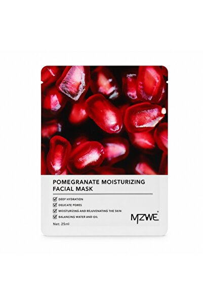 MZWE Ενυδατική Μάσκα Προσώπου με Ρόδι – 25 ml