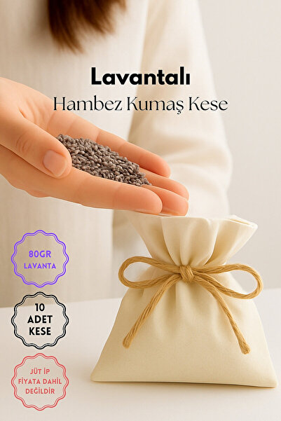 Bimotif 10lu Lavanta Tohumlu Ham Bez Saklama Kesesi, 10x15 cm (Keseler 80gr L...