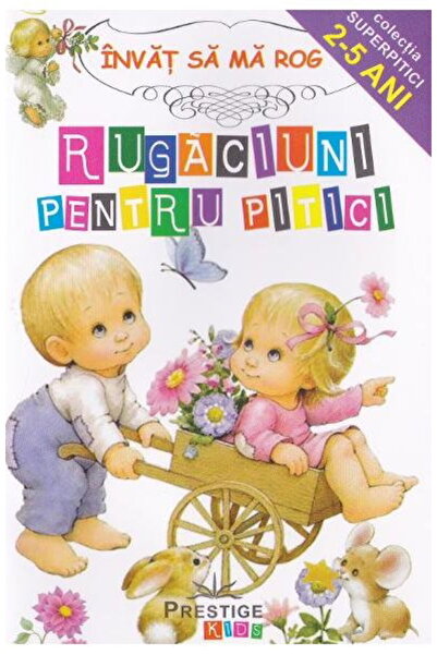Prestige Learn to Pray: Prayers for Little Ones (Romanian) – 16 Pages, Softco...