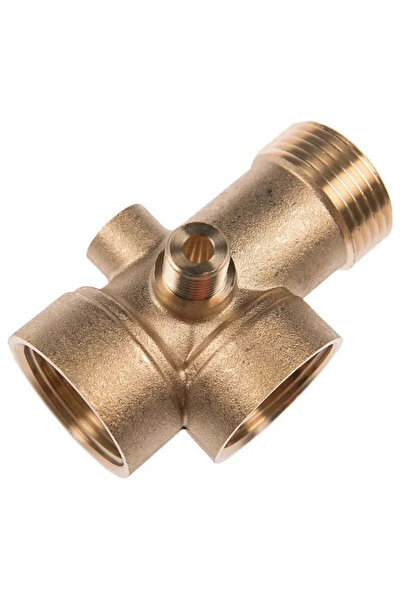 Brillo Racord în T cu 5 căi pentru hidrofor, conector 1 " + 1/4 " – Presostat...